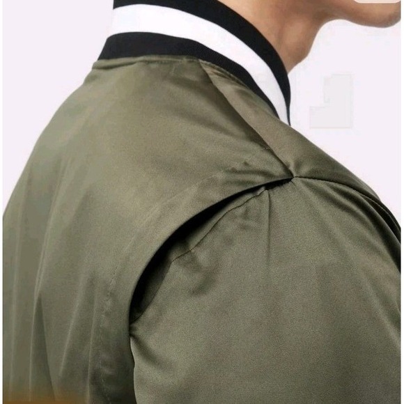 New NIKE Men's Golf Club Dri Fit Full Zip Loose Fit Jacket Black Olive XL - Picture 2 of 16